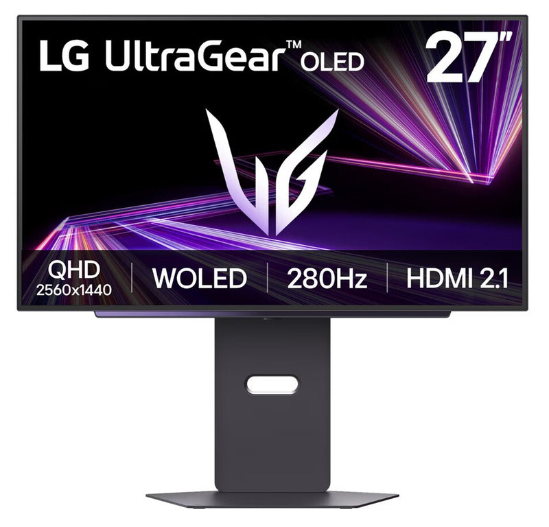 LG UltraGear, 2K OLED, 27" Monitor - Black (27GX700A-B)
