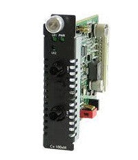 Perle C-100MM-S1ST20U network media converter Internal 1550 nm Single-mode Black