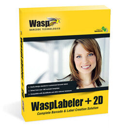 Wasp WaspLabeler +2D (Unlimited user) Barcode creation | Back to the Office