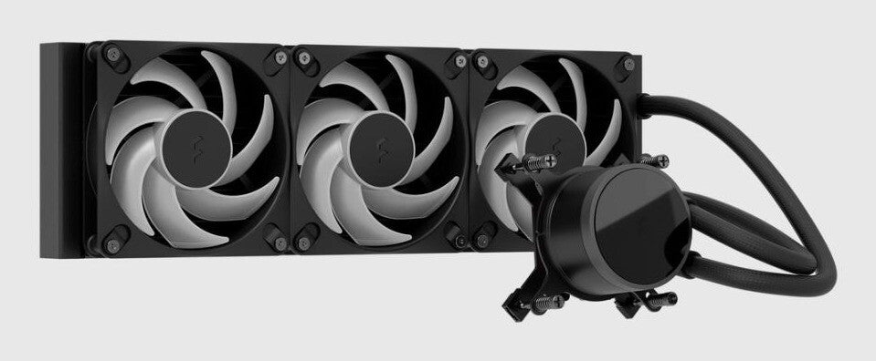 Fractal Design Radius 360 RGB Black Processor All-in-one liquid cooler 12 cm - image 3