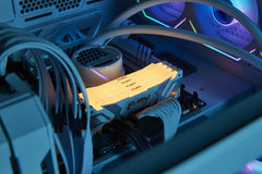 Kingston Technology FURY 64GB 6400MT/s DDR5 CL32 DIMM (Kit of 2) Renegade RGB White XMP