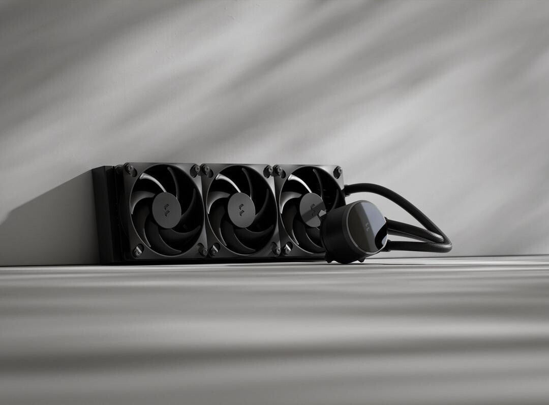 Fractal Design Radius 360 Black Processor All-in-one liquid cooler 12 cm - image 2