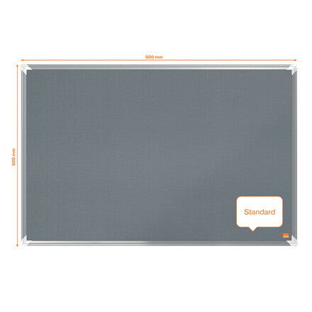 Nobo Premium Plus Felt Notice Board 900x600mm - image 5