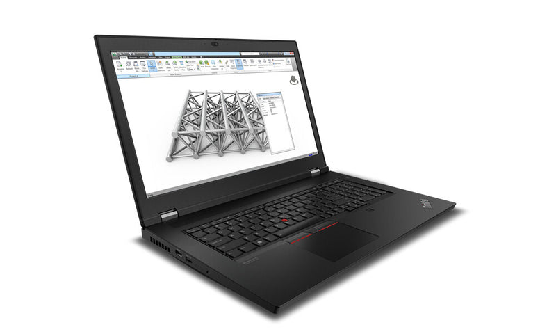 Lenovo ThinkPad P17 Gen 1 Intel® Xeon® W-10855M Mobile workstation 43.9 cm (17.3") 4K Ultra HD 32 GB DDR4-SDRAM 2 TB SSD NVIDIA Quadro RTX 5000 Max-Q Wi-Fi 6 (802.11ax) Windows 10 Pro for Workstations UK English Black