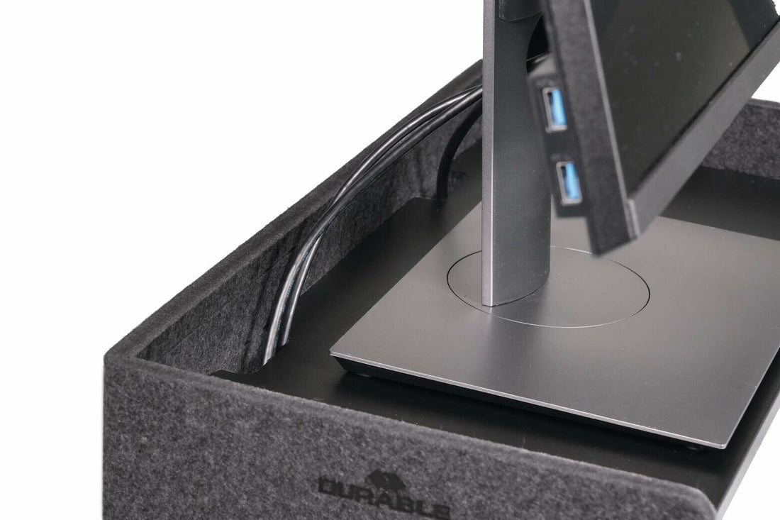 Durable 508158 monitor mount / stand Desk Charcoal - image 9