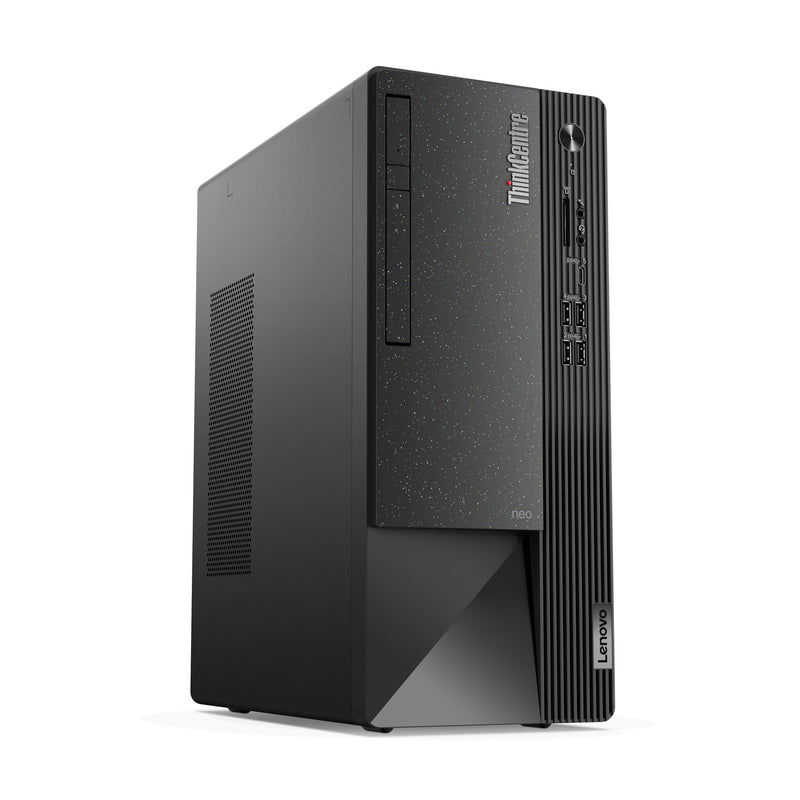 Lenovo ThinkCentre neo 50t Gen 4 Intel® Core™ i5 i5-13400 8 GB DDR4-SDRAM 256 GB SSD Windows 11 Pro Tower PC Black
