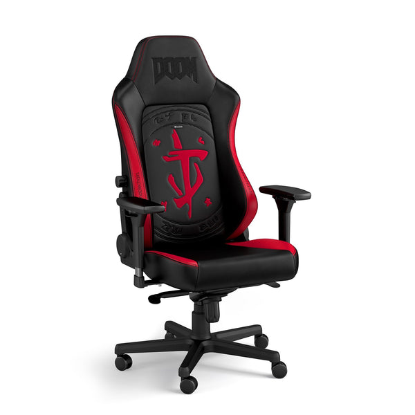 noblechairs HERO Gaming Chair - DOOM Edition - Black/Red