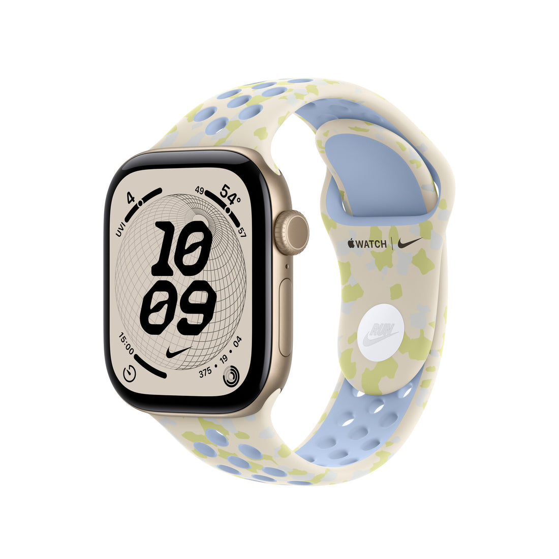Apple 42mm Chalk Calm Nike Sport Band - M/L - image 2
