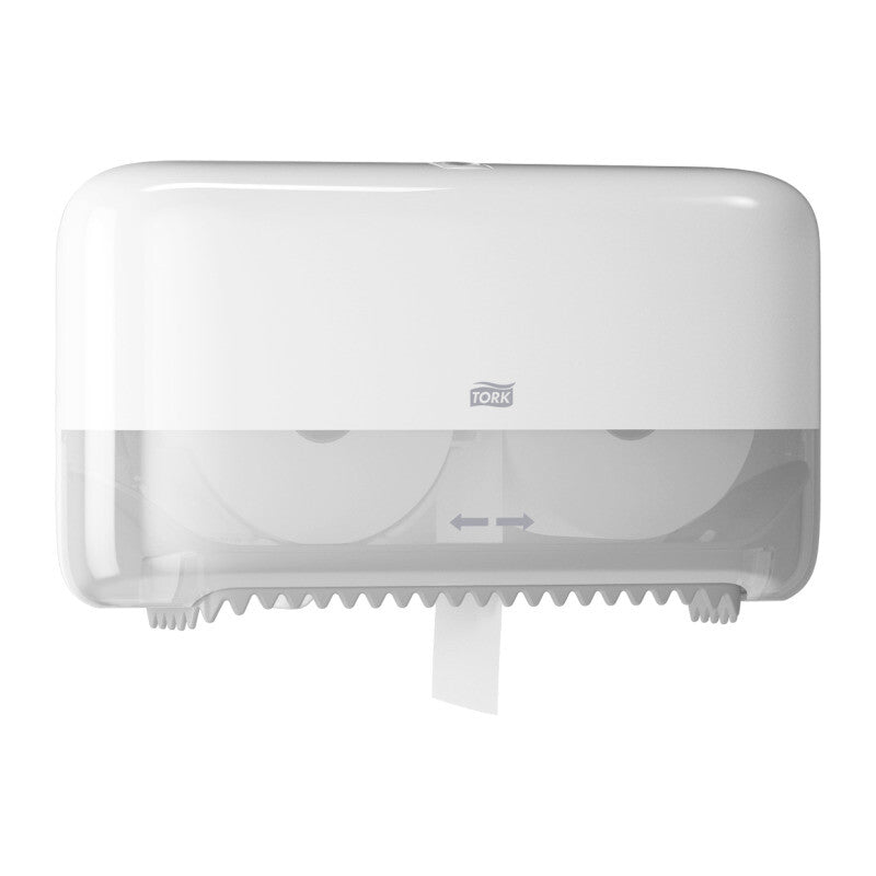 Tork 558040 toilet tissue dispenser White Plastic Roll toilet tissue dispenser - image 2