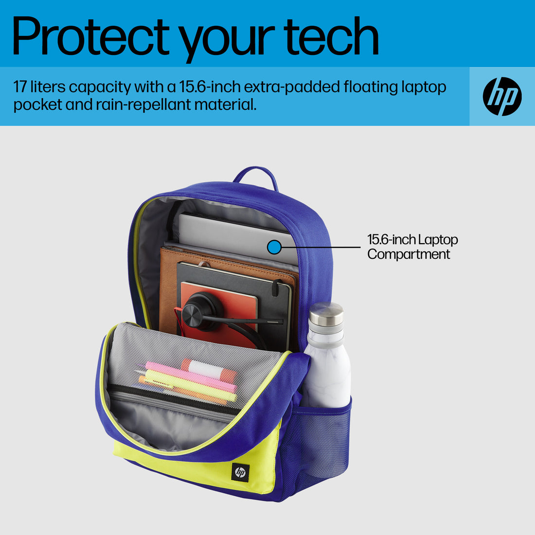 HP Campus Green Backpack - image 3