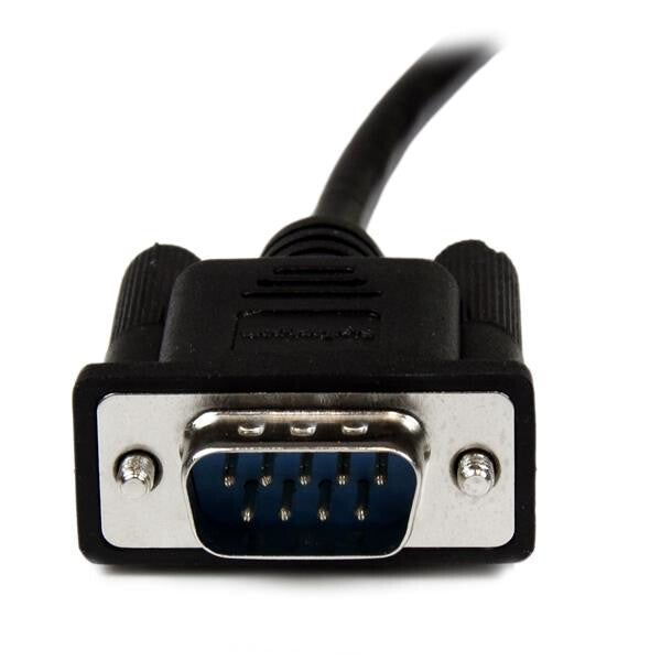 StarTech.com 2m Black DB9 RS232 Serial Null Modem Cable F/M - image 5