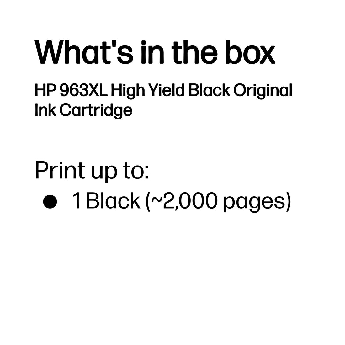 HP 963XL High Yield Black Original Ink Cartridge - image 4