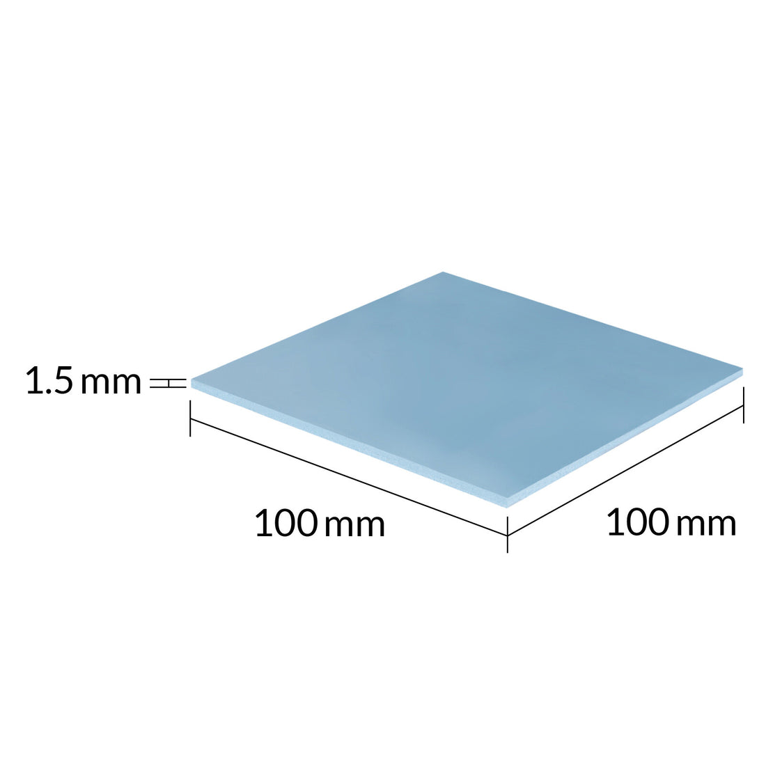 ARCTIC TP-3 Premium Performance Thermal Pad 100 x 100 mm, 1.5 mm - image 3