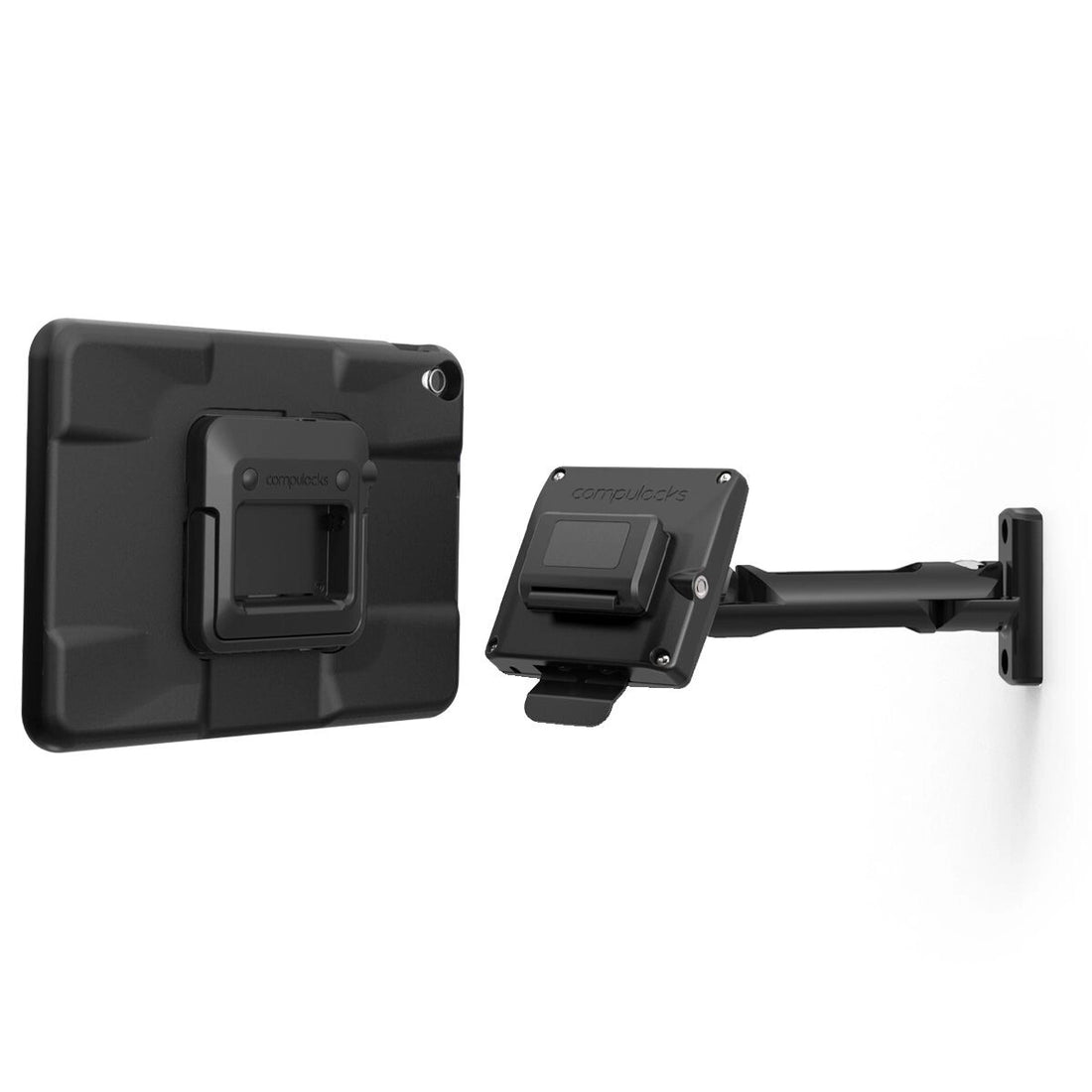 Compulocks iPad 10th-11th (A16) Gen, Mount with Cable-free Charging Swing Wall Mount Black - image 4