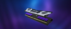 Kingston Technology FURY 64GB 6400MT/s DDR5 CL32 DIMM (Kit of 2) Renegade Silver XMP