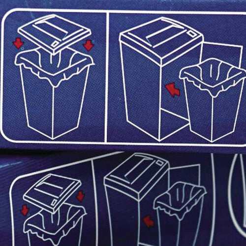 Rexel Plastic Waste Sacks for Wide Entry Shredders 175L (pack of 100) - image 4