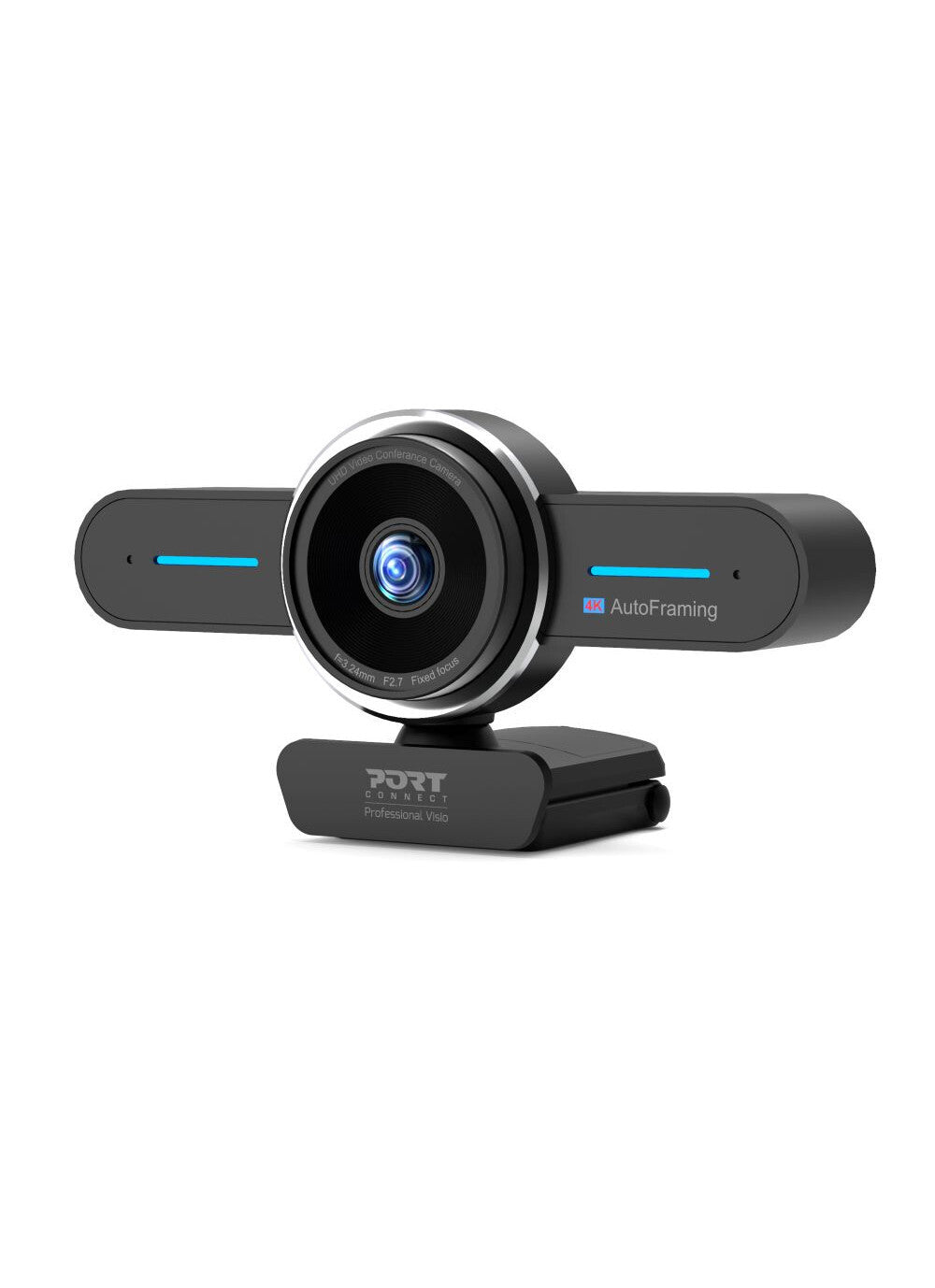 Port Designs 902003 video conferencing camera 8.29 MP Black 3840 x 2160 pixels 30 fps CMOS - image 4