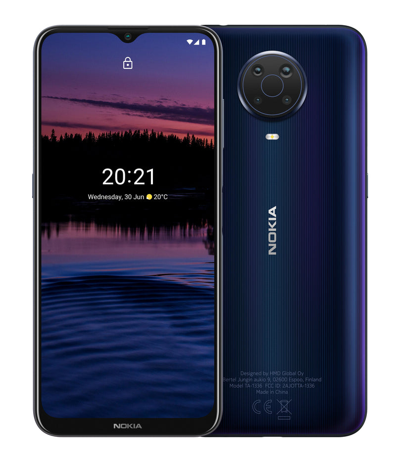 Nokia G G20 6.5 Inch Android UK SIM Free Smartphone with 4 GB RAM and 64 GB Storage (Dual SIM) - Blue