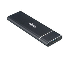 Akasa AK-ENU3M2-02 storage drive enclosure SSD enclosure Black M.2