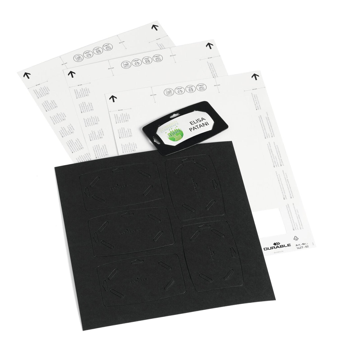 Durable 827201 identity badge/badge holder Cardboard - image 3