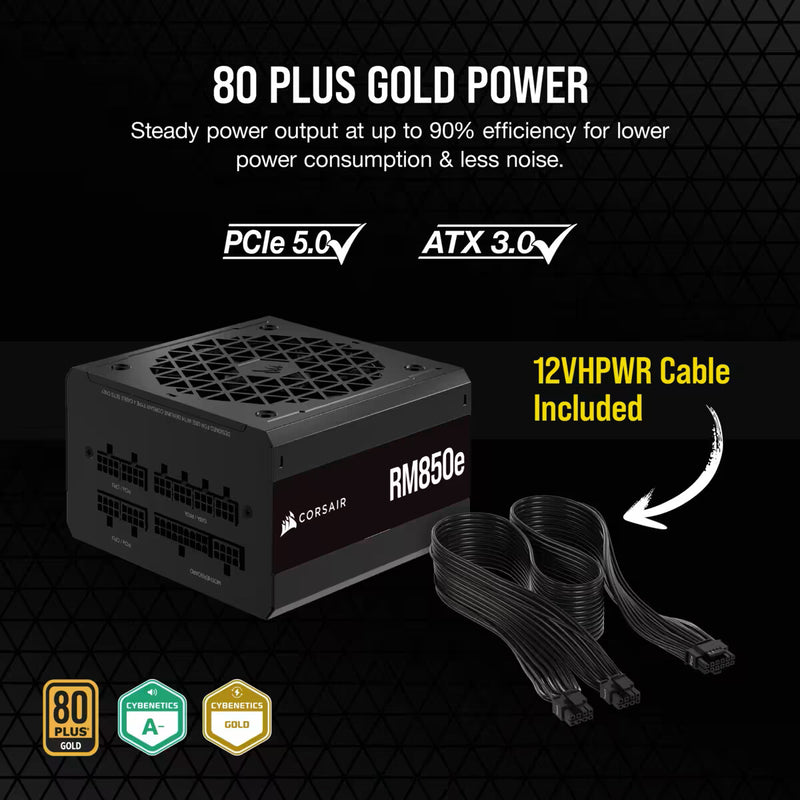 Corsair RM850e power supply unit 850 W 24-pin ATX ATX Black
