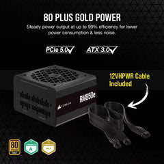 Corsair RM850e power supply unit 850 W 24-pin ATX ATX Black