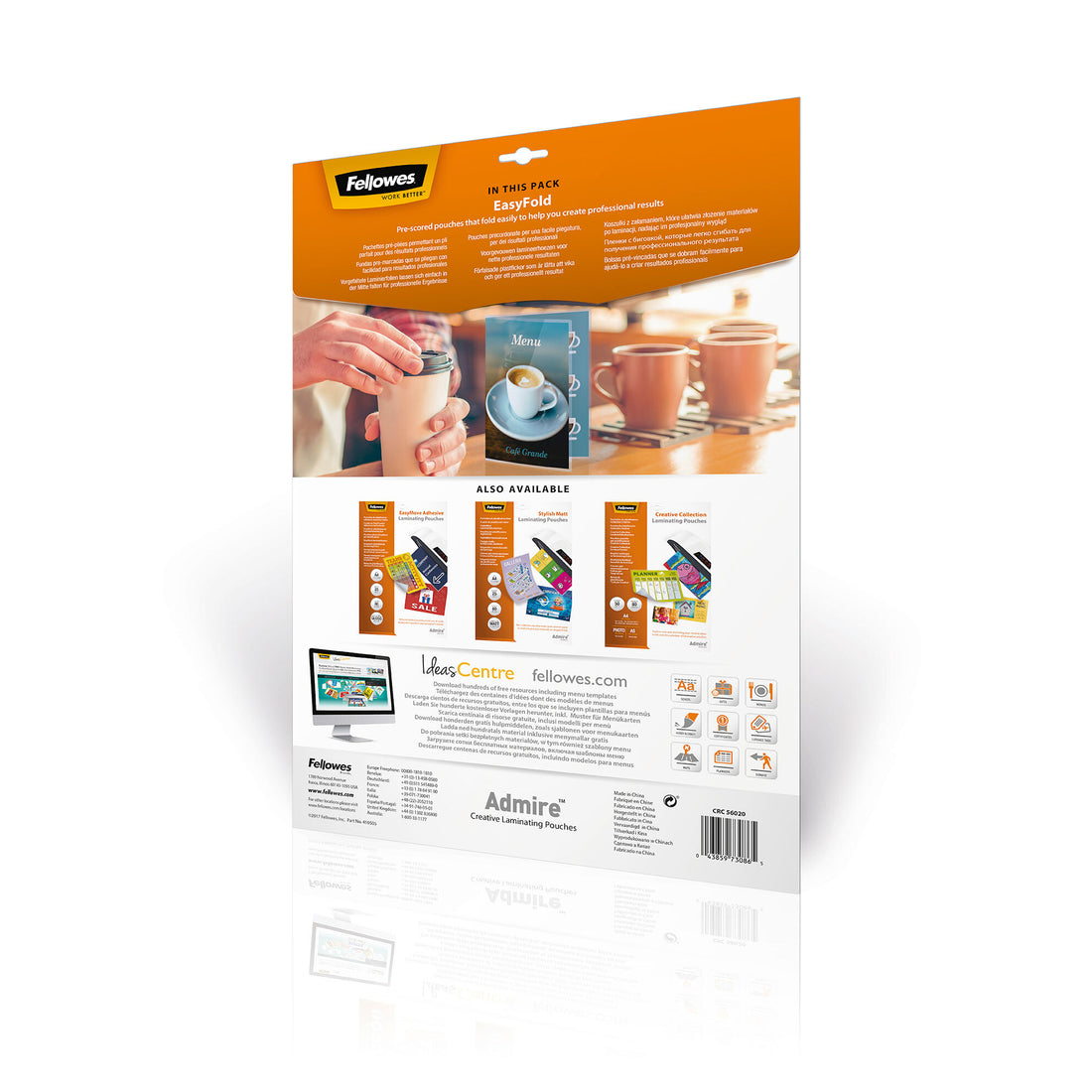 Fellowes 5602001 laminator pouch 25 - image 2