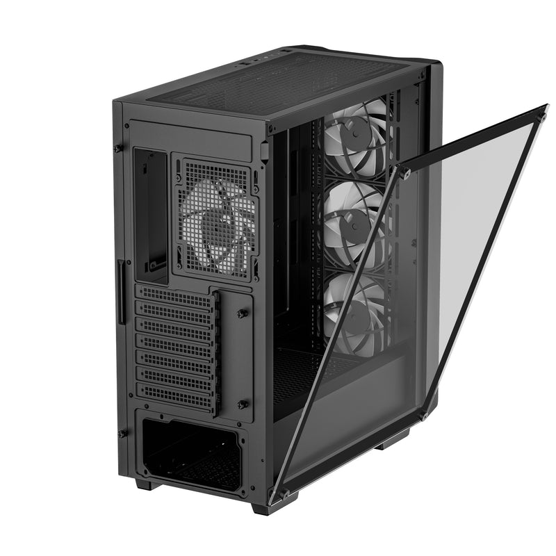 DeepCool CC560 ARGB V2 Gaming Case, Black