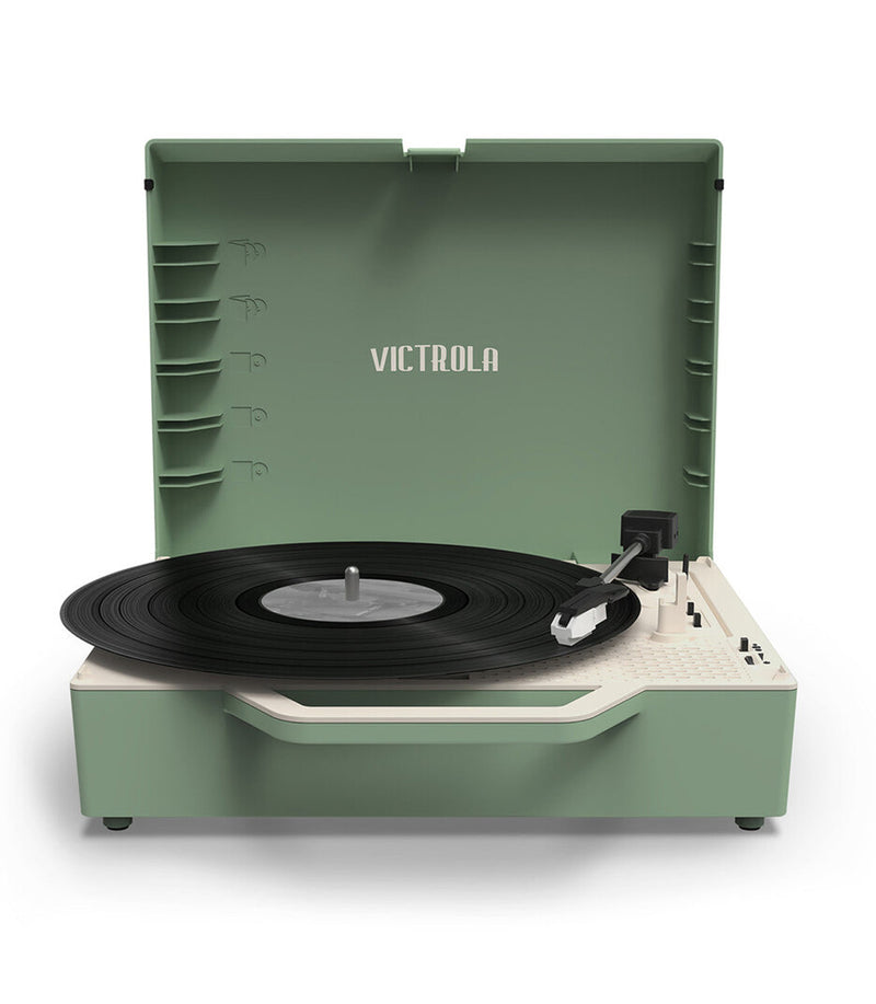 Victrola Re-Spin Belt-drive audio turntable Green