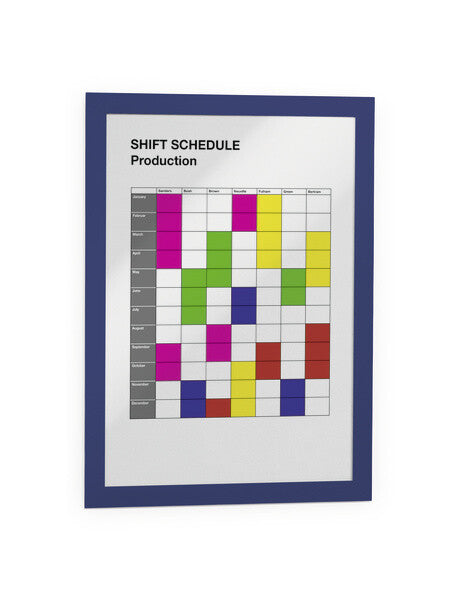 Durable 4872-07 magnetic frame A4 Blue - image 3