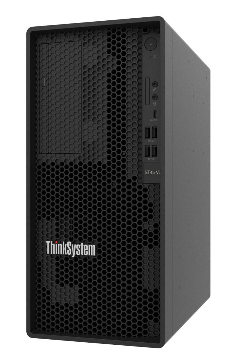 Lenovo ThinkSystem ST45 V3 server Tower AMD EPYC 4124P 3.8 GHz 16 GB DDR5-SDRAM 500 W