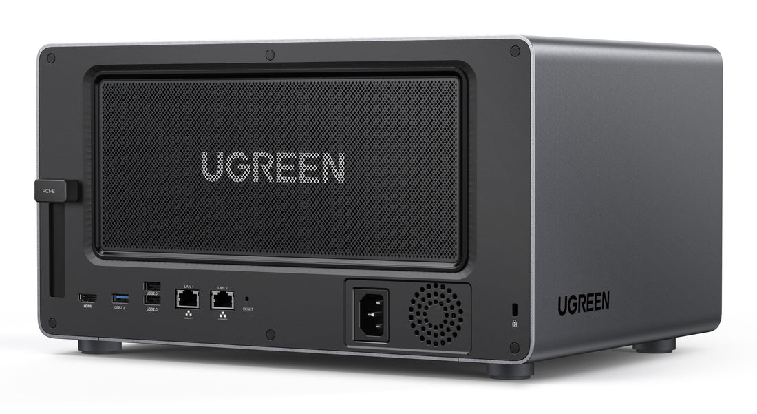 Ugreen NASync DXP8800 Plus NAS Desktop Intel Core i5 i5-1235U 8 GB DDR5 0 TB UGOS Pro Black