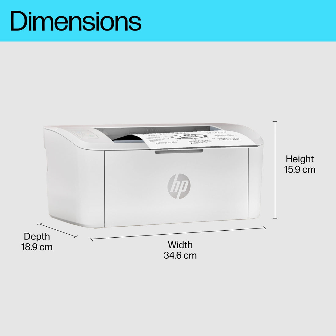 HP LaserJet M110w Printer - image 5