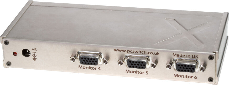 SY Electronics CX-0S-VGAL-6 video splitter VGA 6x VGA