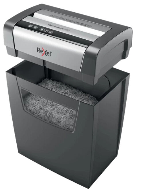 Rexel X312 paper shredder Cross shredding 22 cm Black, Silver - image 3