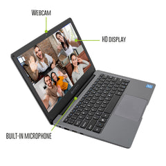 Entity Book 11 - 11.6in Cloudbook Laptop Intel® Celeron® Dual-Core N4020 29.5 cm (11.6