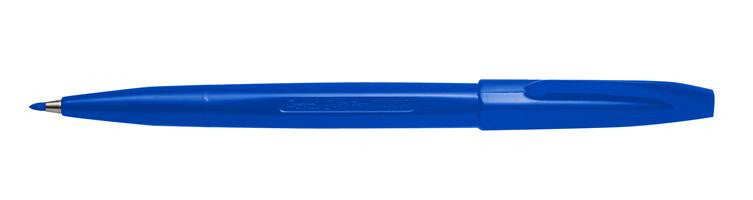 Pentel Sign Pen fineliner Fine Blue 12