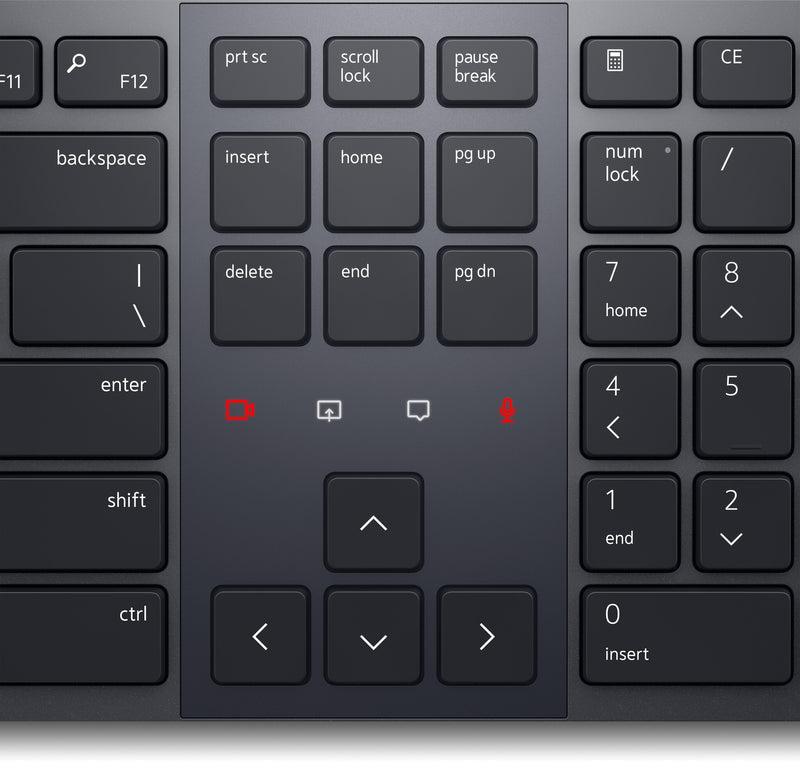 DELL Pro Premium Collaboration Keyboard - KB900 - UK (QWERTY) | Back to ...