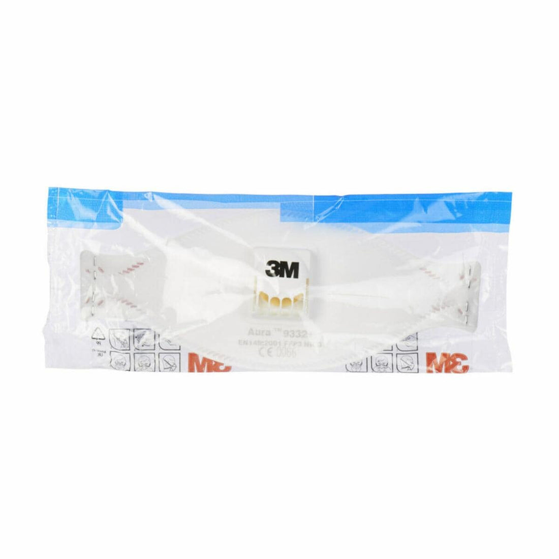 3M 9332+ 120 Flat fold FFP3 - image 4