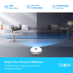 TP-Link Tapo LiDAR Navigation Robot Vacuum & Mop
