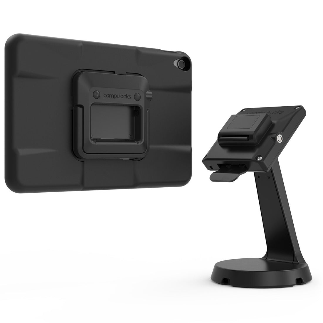Compulocks iPad 10th-11th (A16) Gen, Mount with Cable-free Charging Mast Counter Stand - Black - image 3