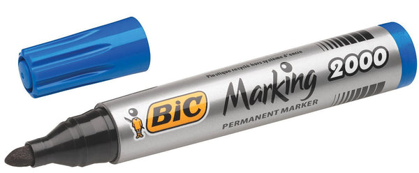 BIC 8209143 permanent marker Bullet tip Blue 12 pc(s)