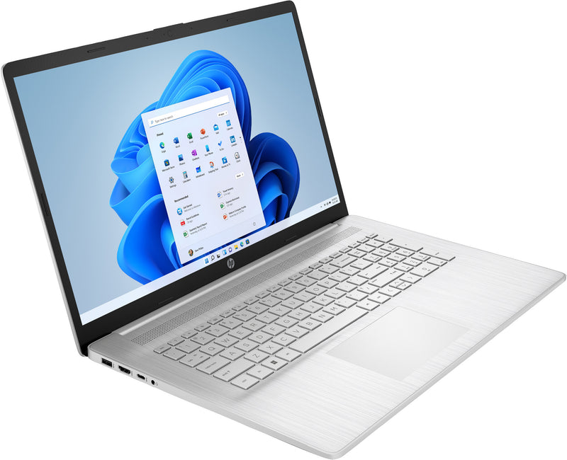 HP 17-cn0105na Intel® Core™ i5 i5-1135G7 Laptop 43.9 cm (17.3") Full HD 8 GB DDR4-SDRAM 512 GB SSD Wi-Fi 5 (802.11ac) Windows 11 Home Silver