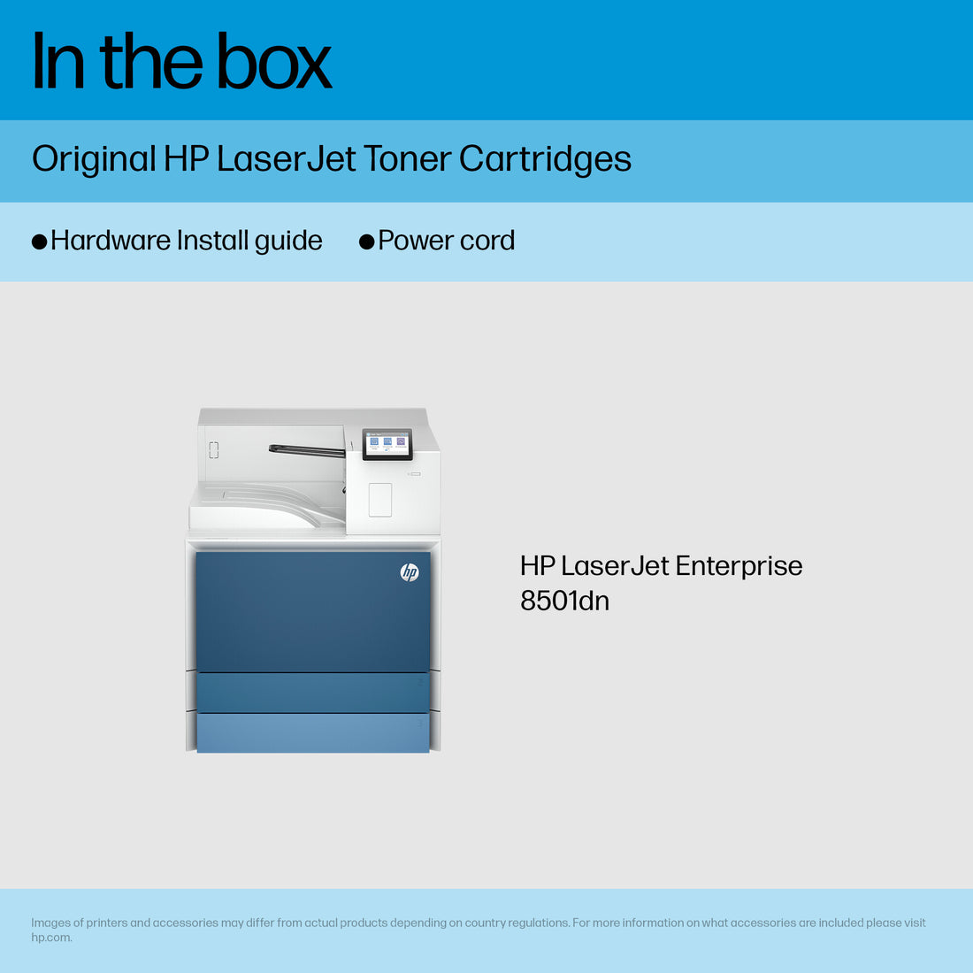 HP LaserJet Enterprise 8501dn Black and white Printer - image 9