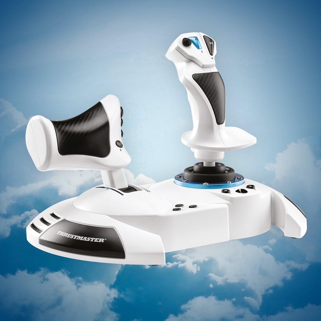 Thrustmaster T.Flight Hotas One Microsoft Flight Simulator Edition Black, White USB Joystick + engine control - image 8