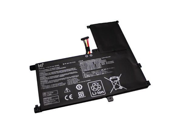 BTI 0B200-02010100 compatible 50Wh 4-cell battery for ASUS ZENBOOK FLIP