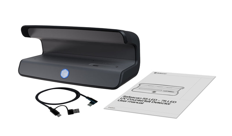 Safescan 131-0722 counterfeit bill detector Black