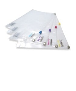Rapesco Zippi Bag (Plastic Zip) report cover White