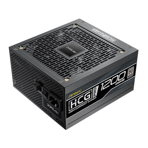 Antec HIGH CURRENT GAMER HCG1200 PRO P GB power supply unit 1200 W 20+4 pin ATX ATX Black