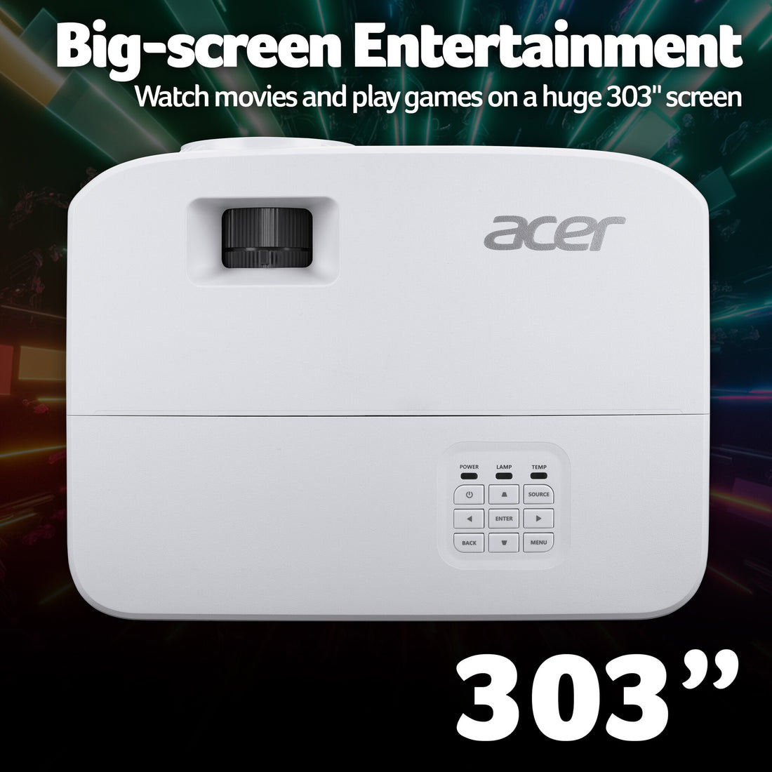 Acer Vero HL1820 projector - 4K Ultra HD, RGB laser, 5,500 RGB laser lm - image 4